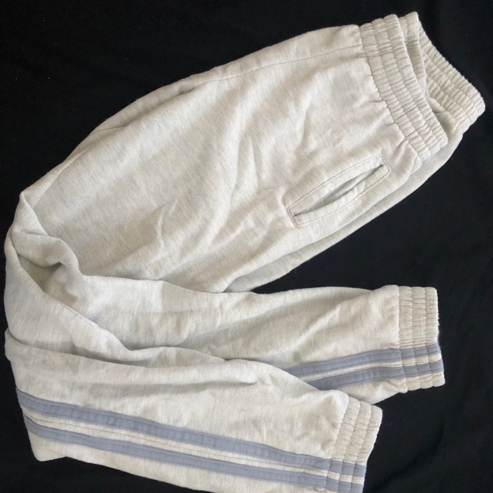 Light grey/white Urban outfitters joggers